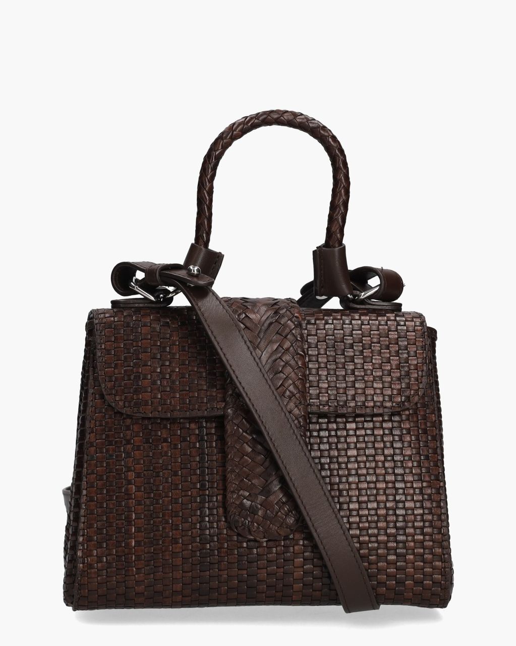 Kirsten Mini Donkerbruin Damestas