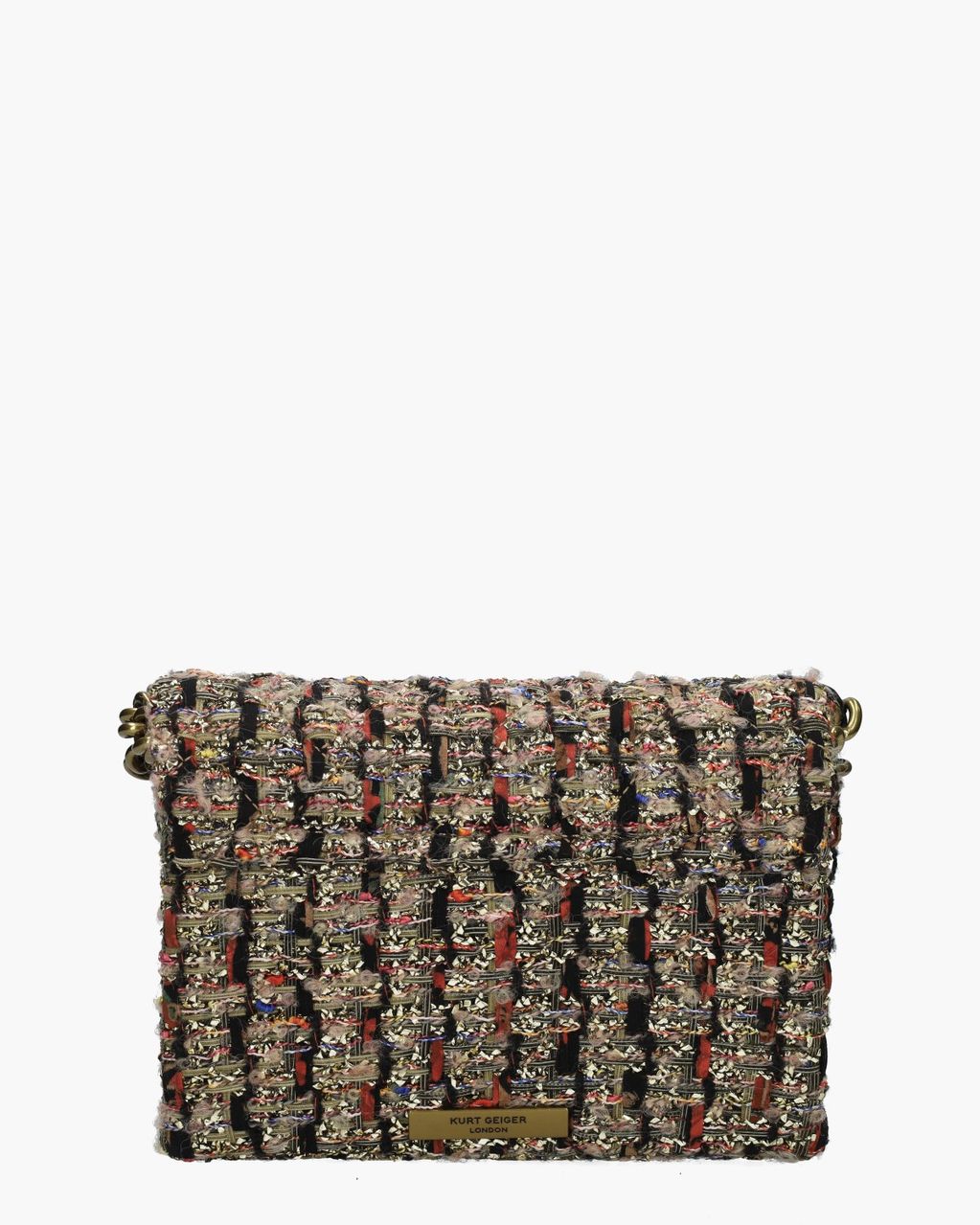 Mini Kensington Metallic Tweed Bag Multicolor Tas