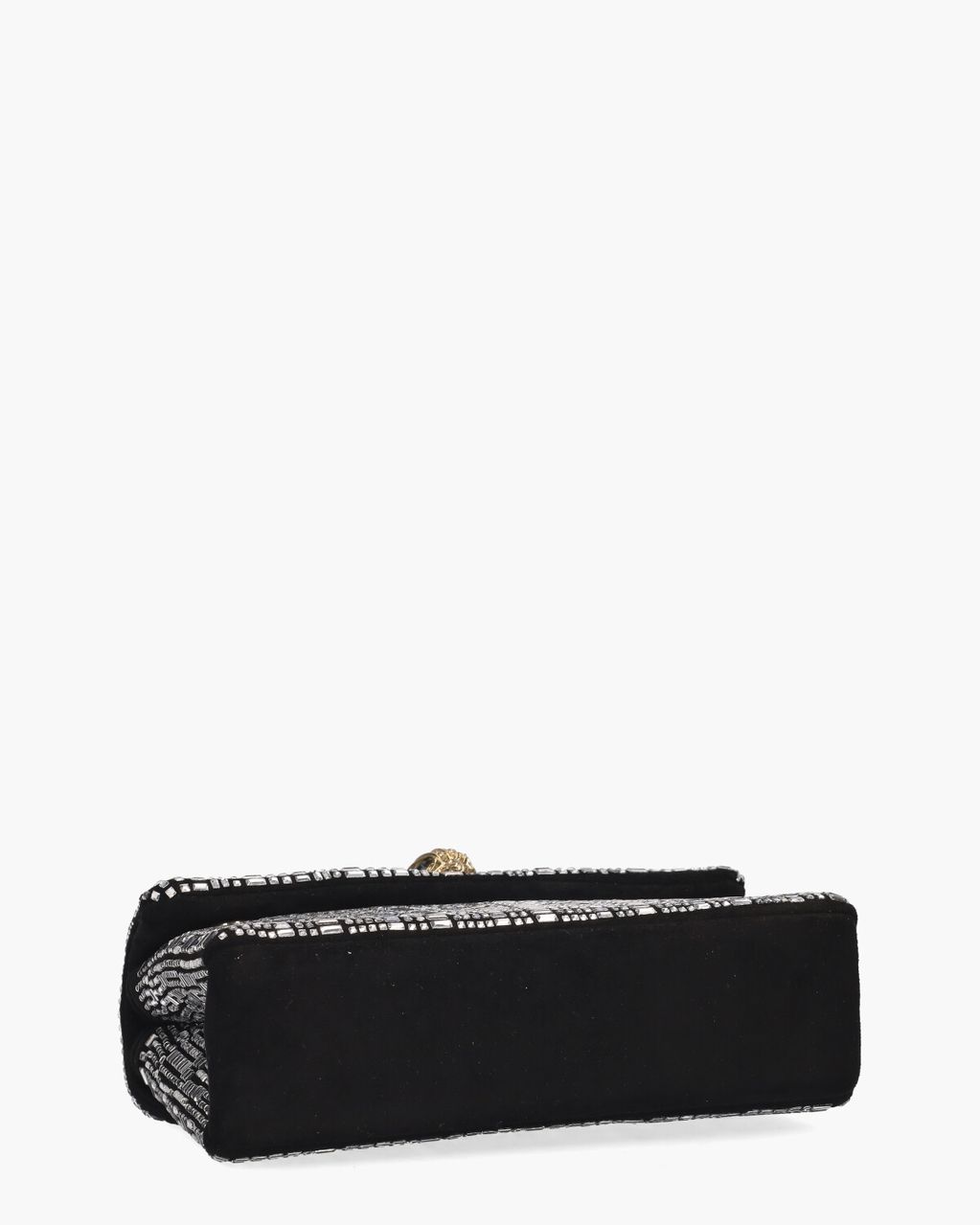 Mini Kensington Crystals Bag Zwart/Zilver Tas