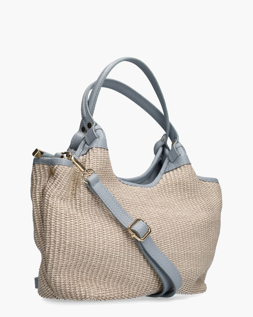 Donna 007 Beige/Lichtblauw Damestas