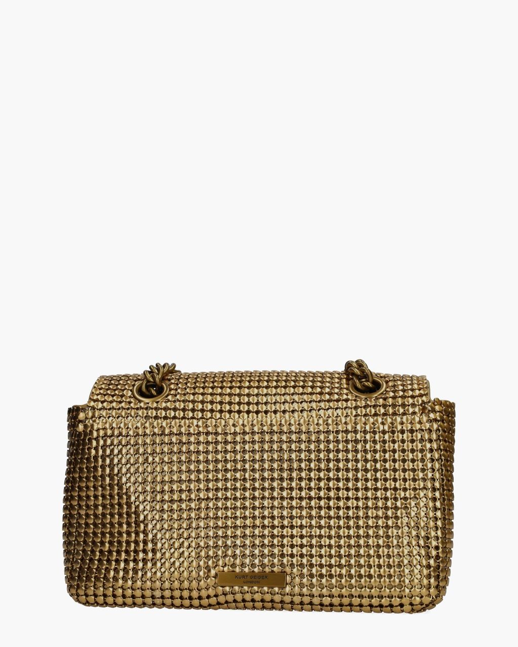 Kensington Chainmail Bag Goud Tas