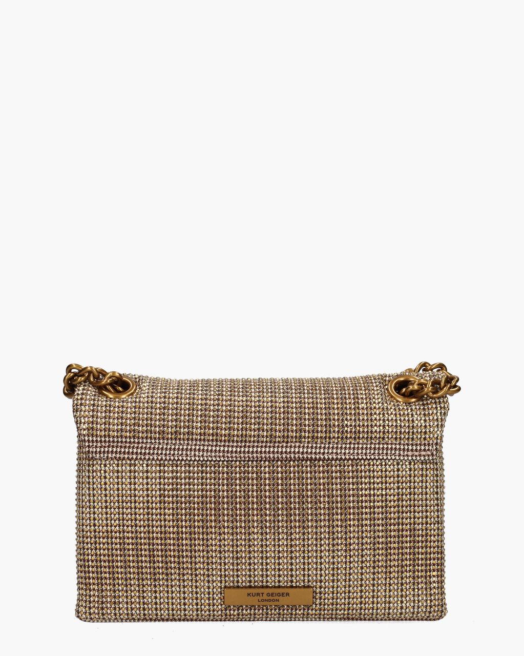 Mini Fabric Kensington Bag Bruin/Brons Tas