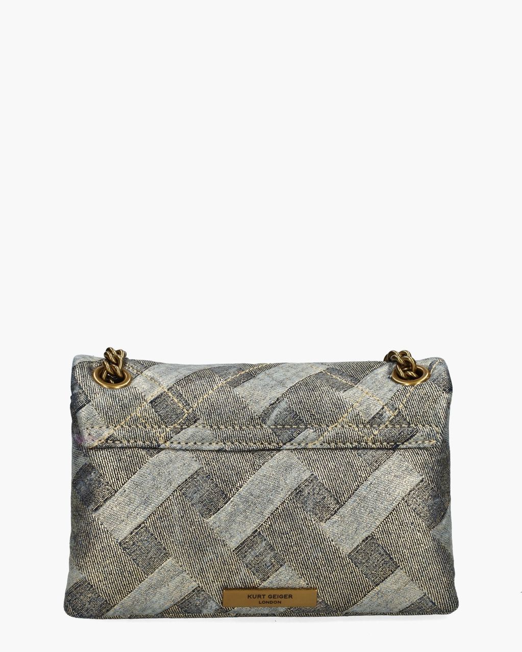 Mini Kensington Soft Bag Goud Tas