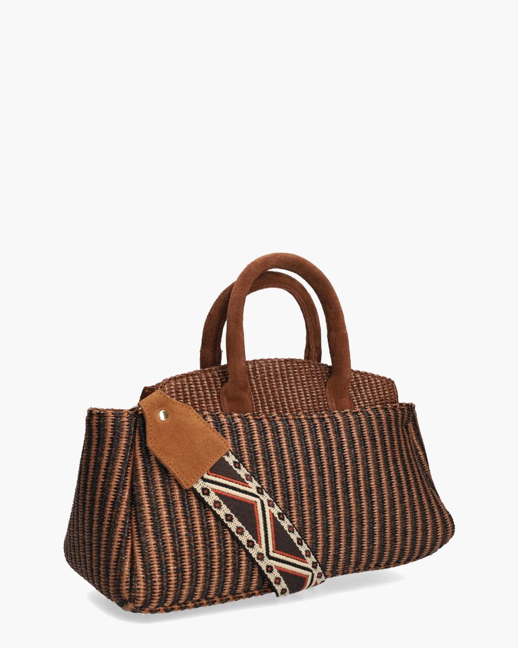 Lizzy Rover Bruin/Zwart Damestas