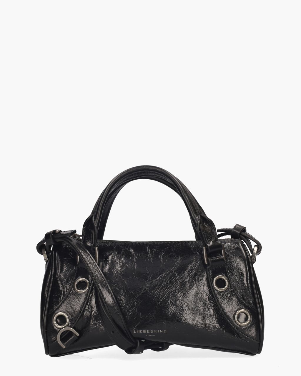 Nika Satchel Small Zwart Tas