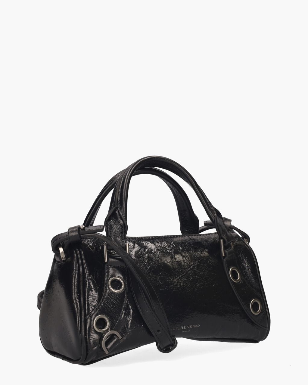 Nika Satchel Small Zwart Tas