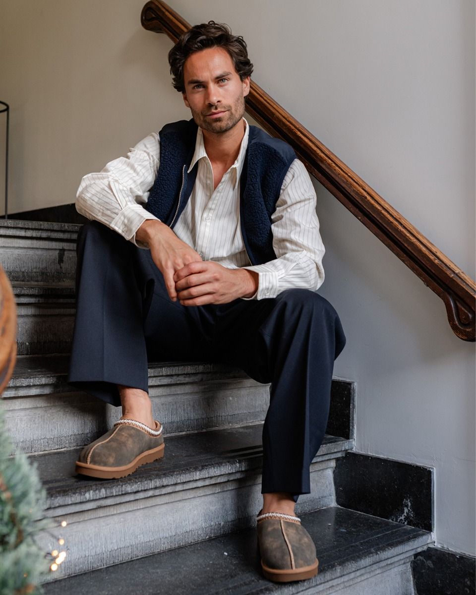 Tasman Baxter Chestnut Herenpantoffels