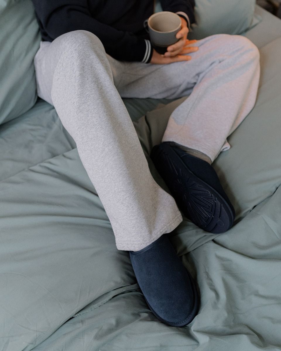 Classic Slip-On Slipper Deep Ocean Herenpantoffels
