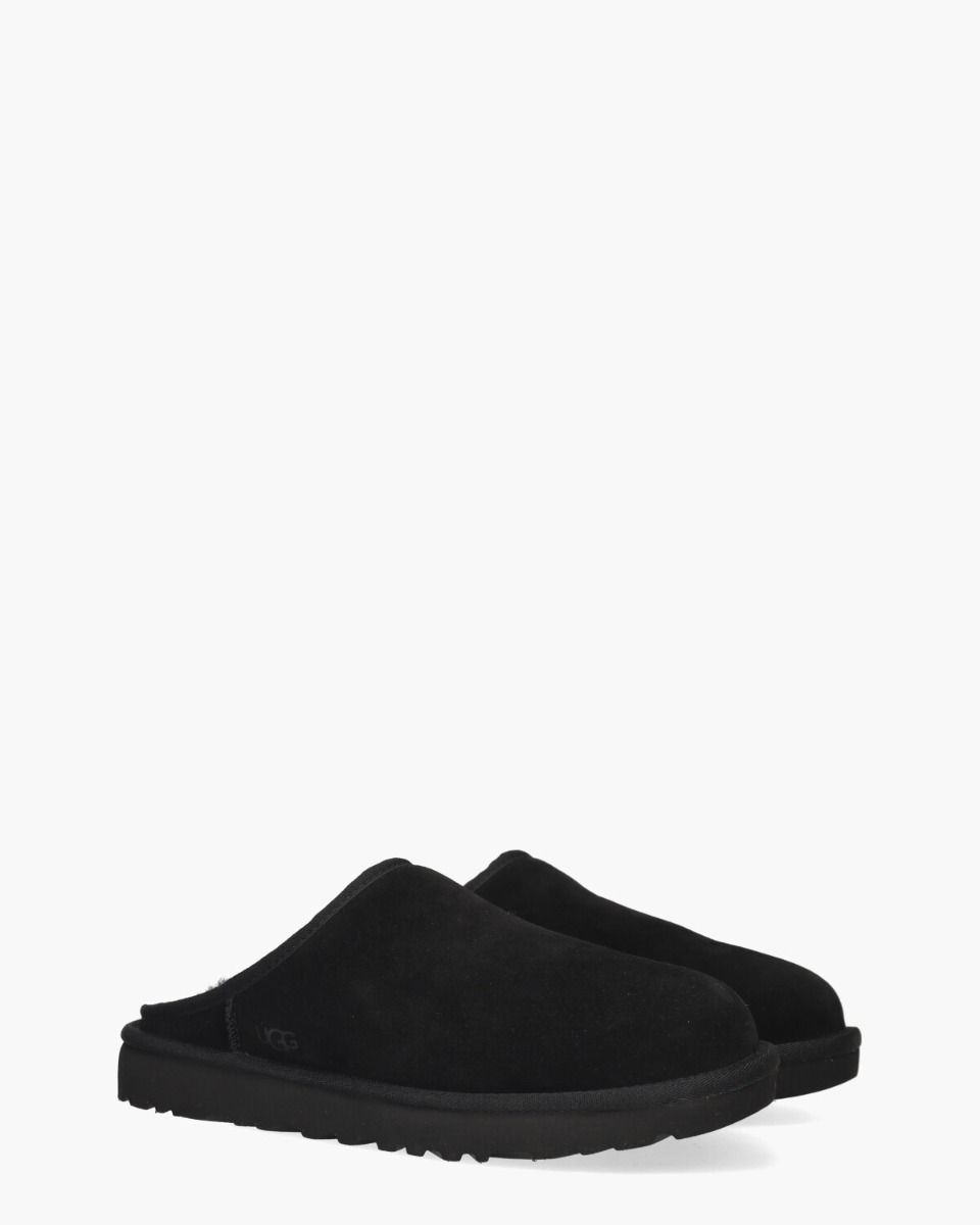 Classic Slip-On Slipper Black Herenpantoffels