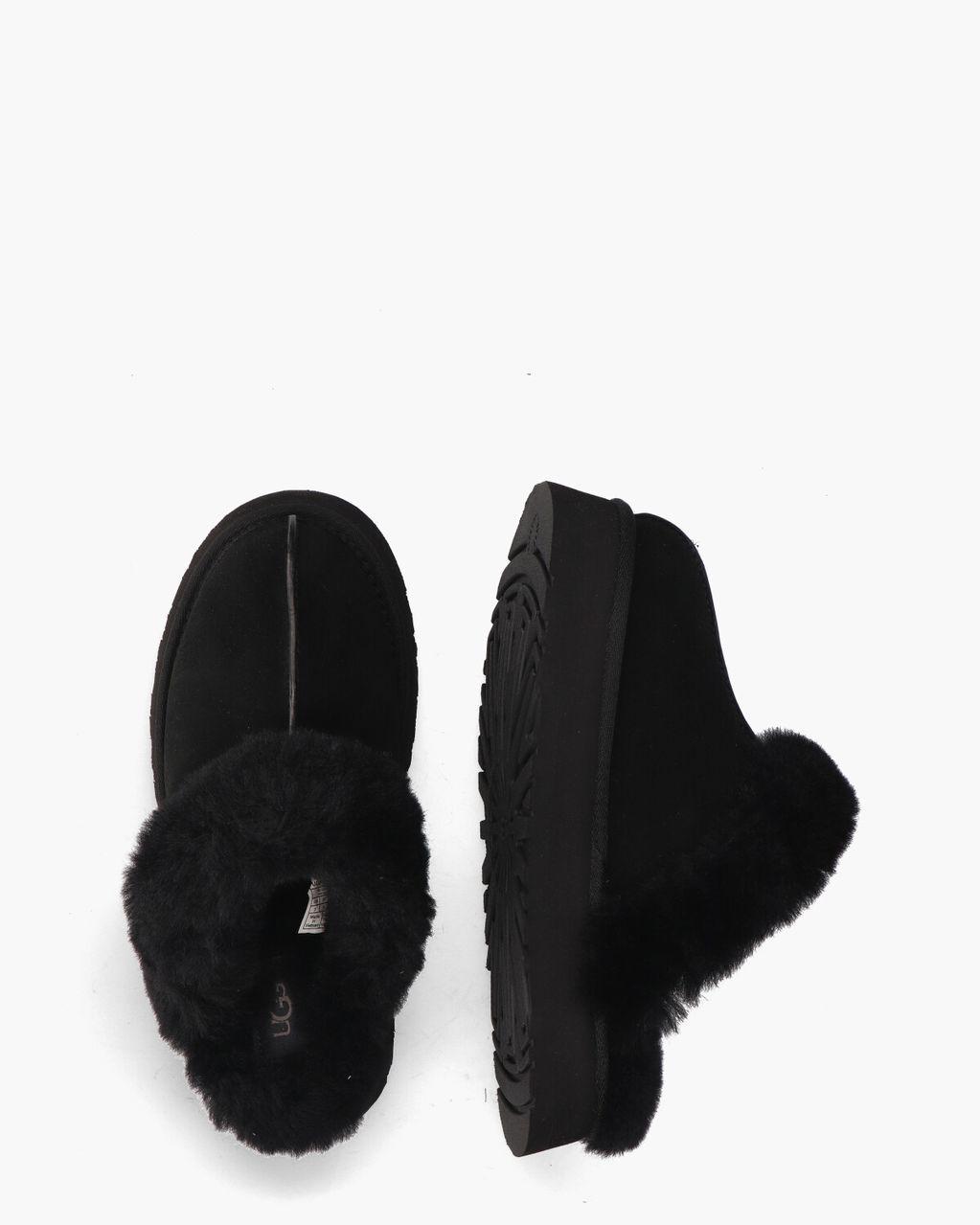 Disquette Slipper Black Damespantoffels