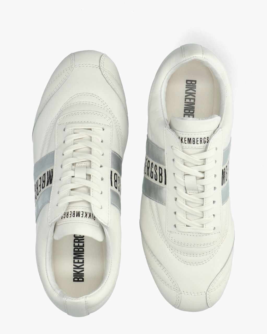 30607 Wit/Zilver Damessneakers