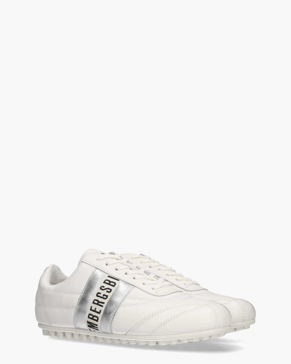 30607 Wit/Zilver Damessneakers
