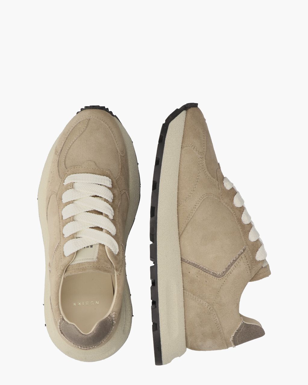 Rose Nomad Fur Beige Damessneakers