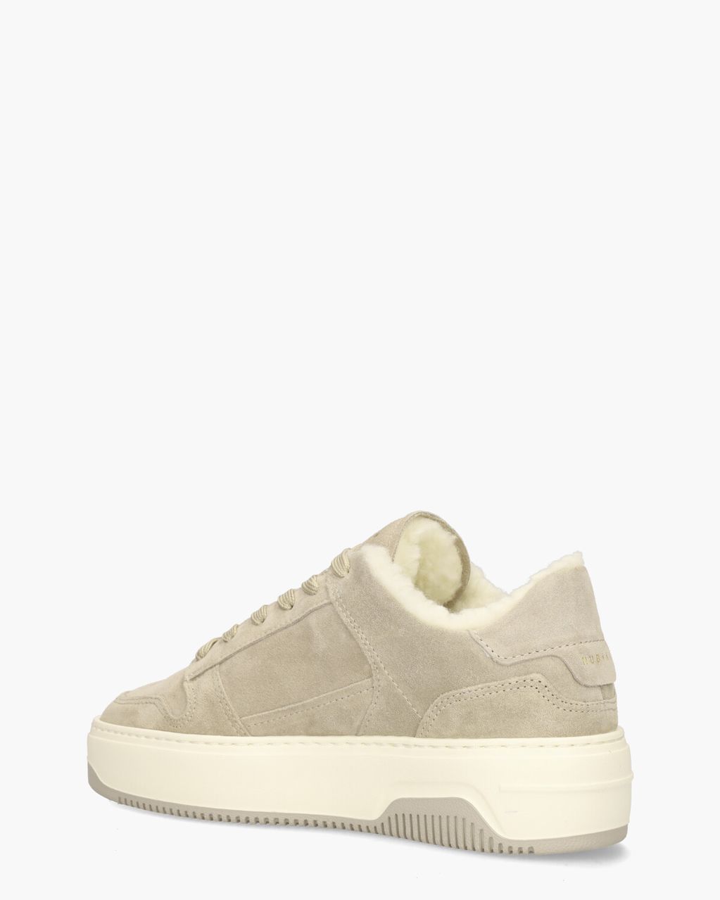 Basket Teddy Taupe Damessneakers