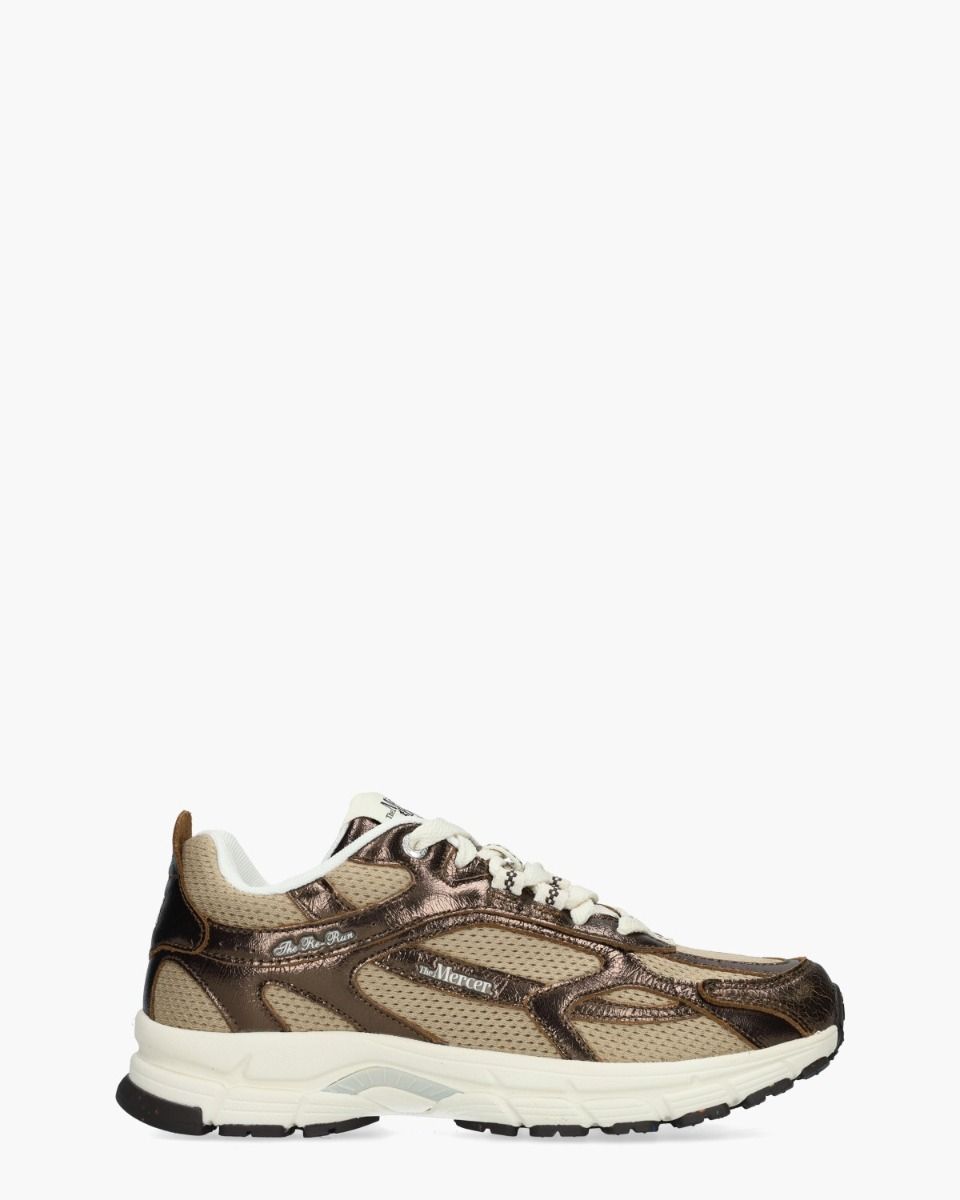 The Re-Run Cracked Bruin Damessneakers