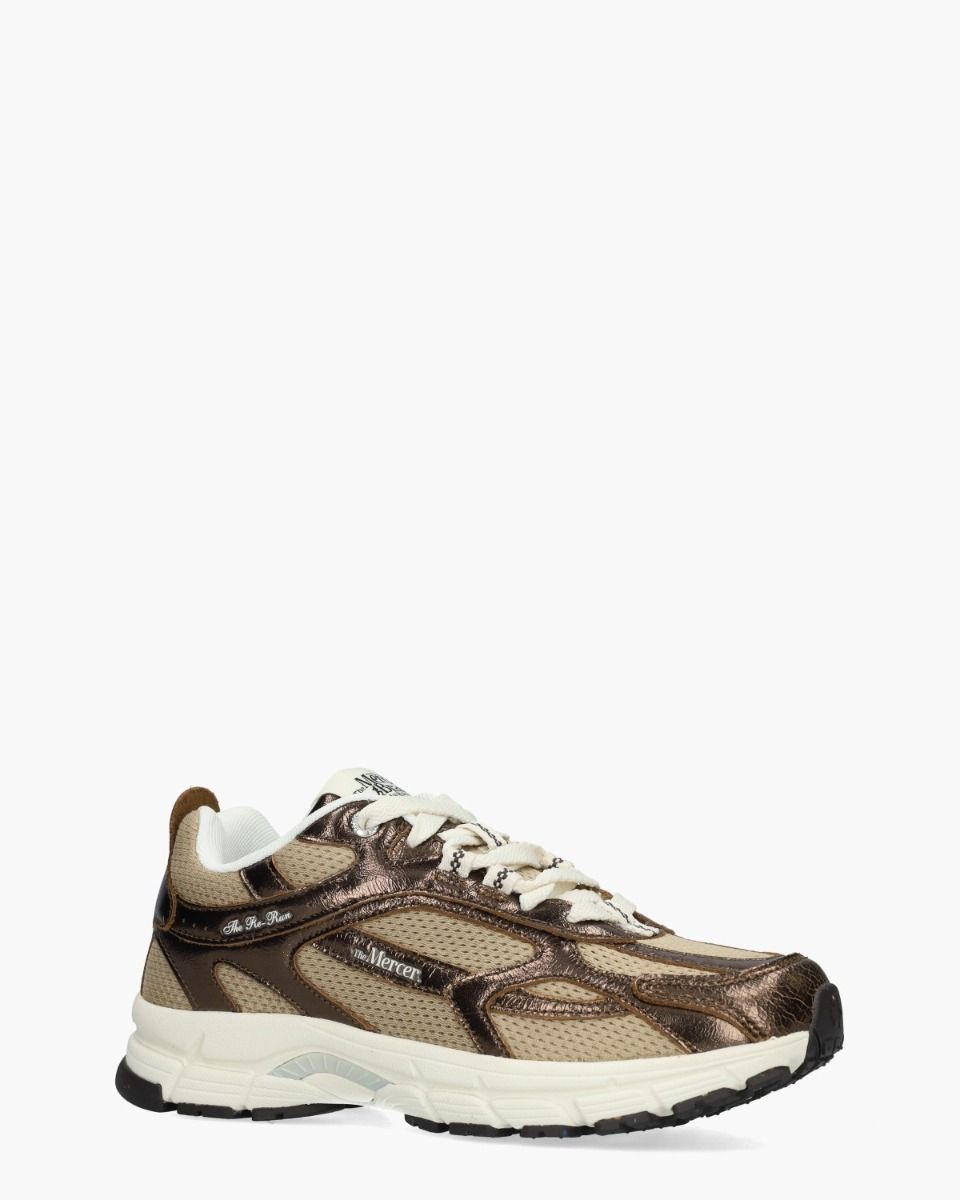 The Re-Run Cracked Bruin Damessneakers