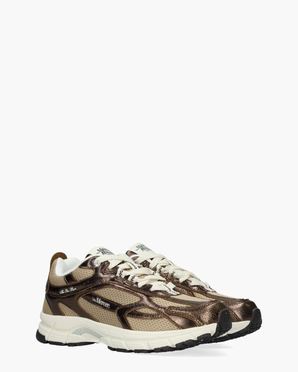 The Re-Run Cracked Bruin Damessneakers