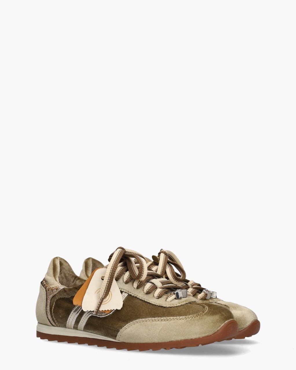 52595 Beige/Bruin Damessneakers