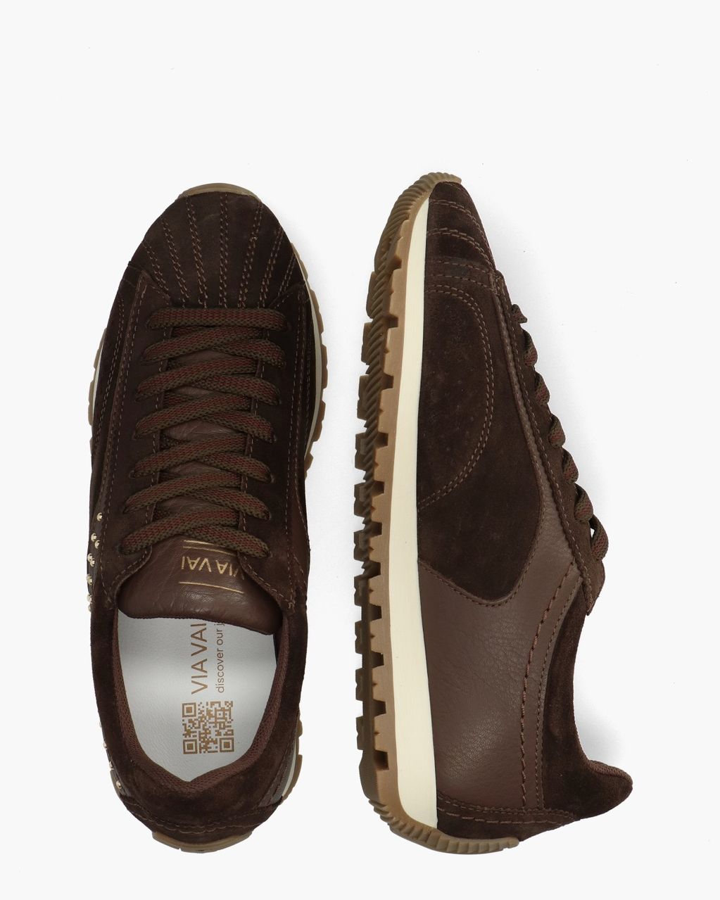 Scott Kyle Donkerbruin Damessneakers