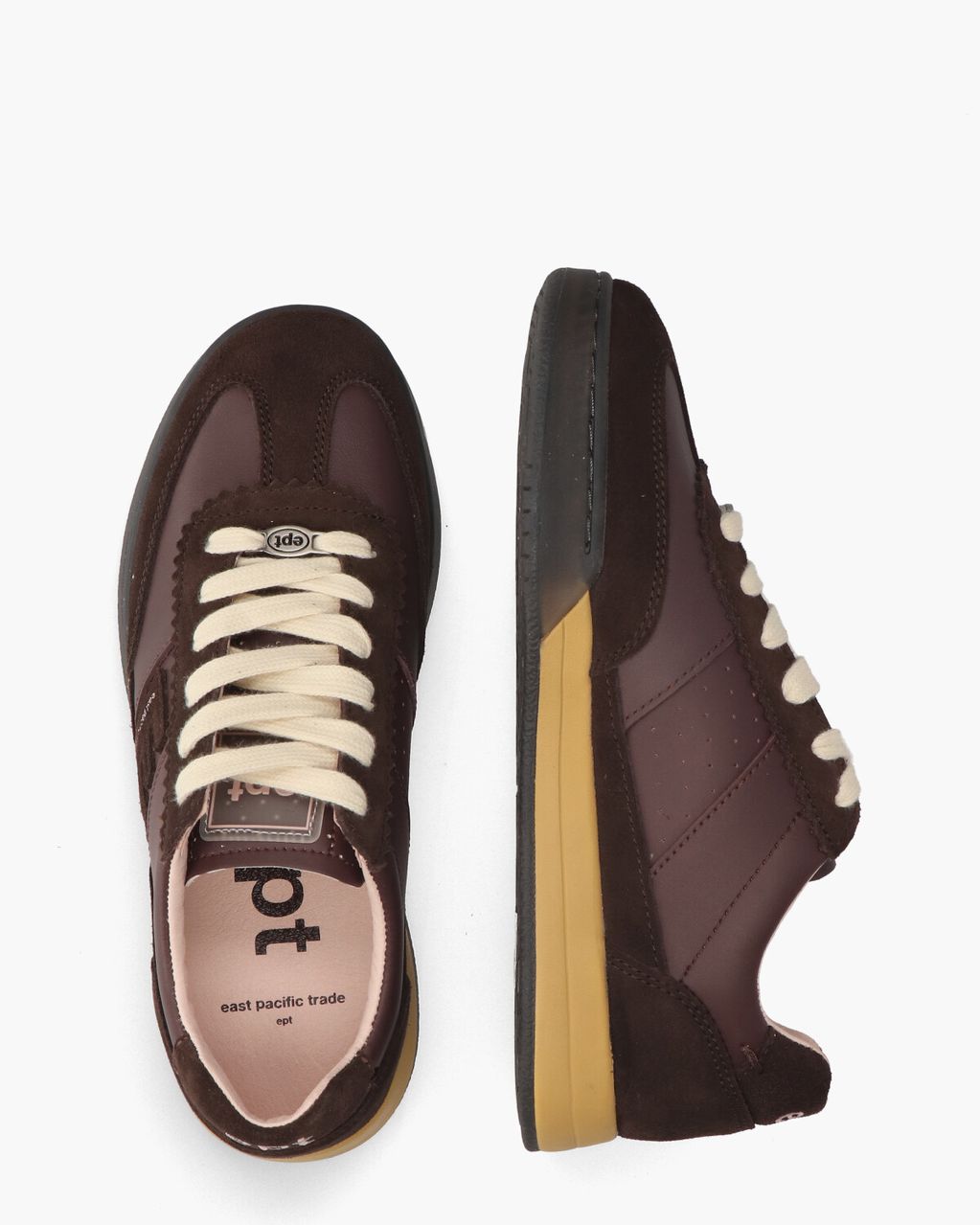 Diego Donkerbruin Damessneakers