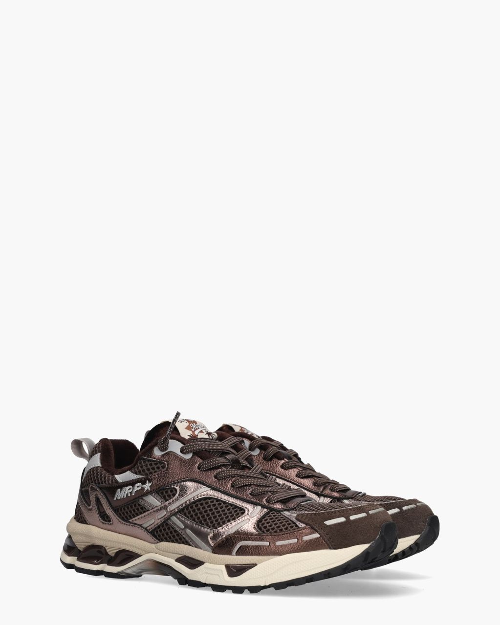 Melrose V.58 Donkerbruin Damessneakers