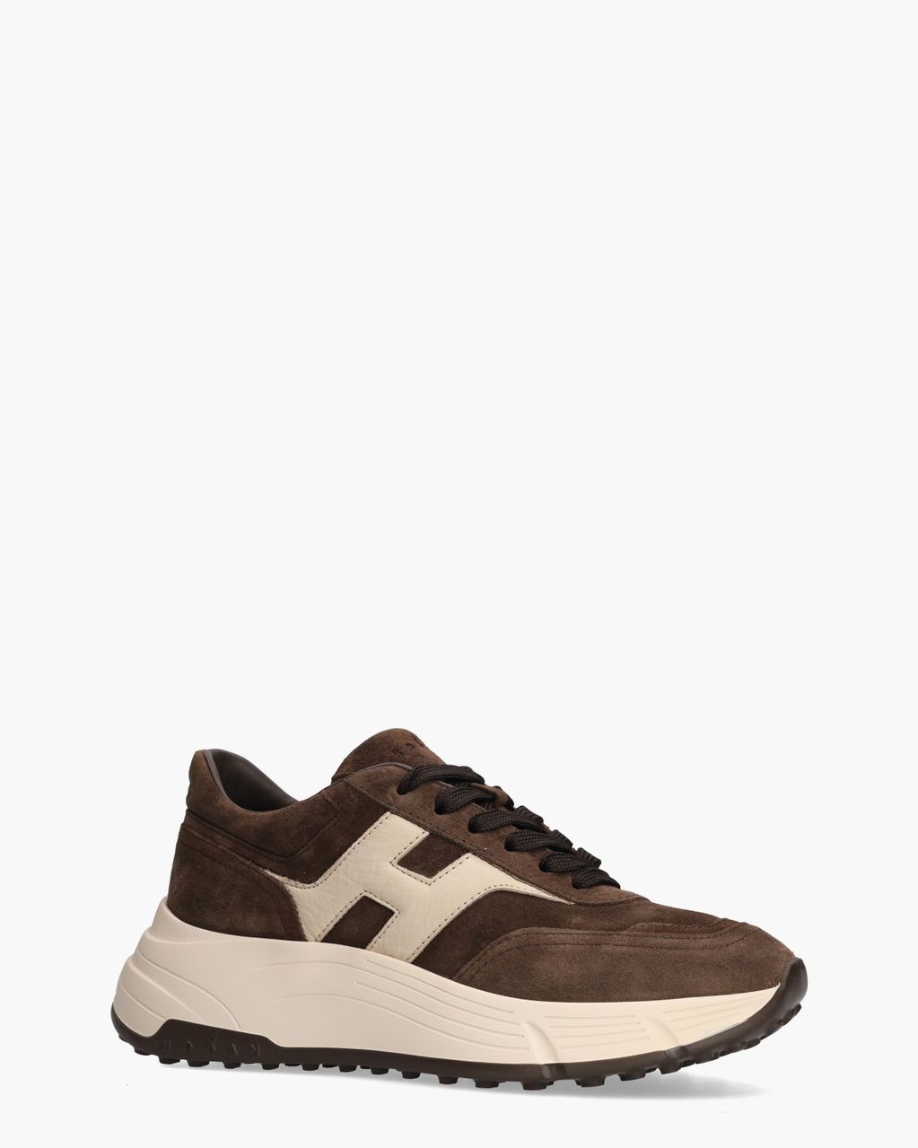 Hi-Fi Donkerbruin Damessneakers