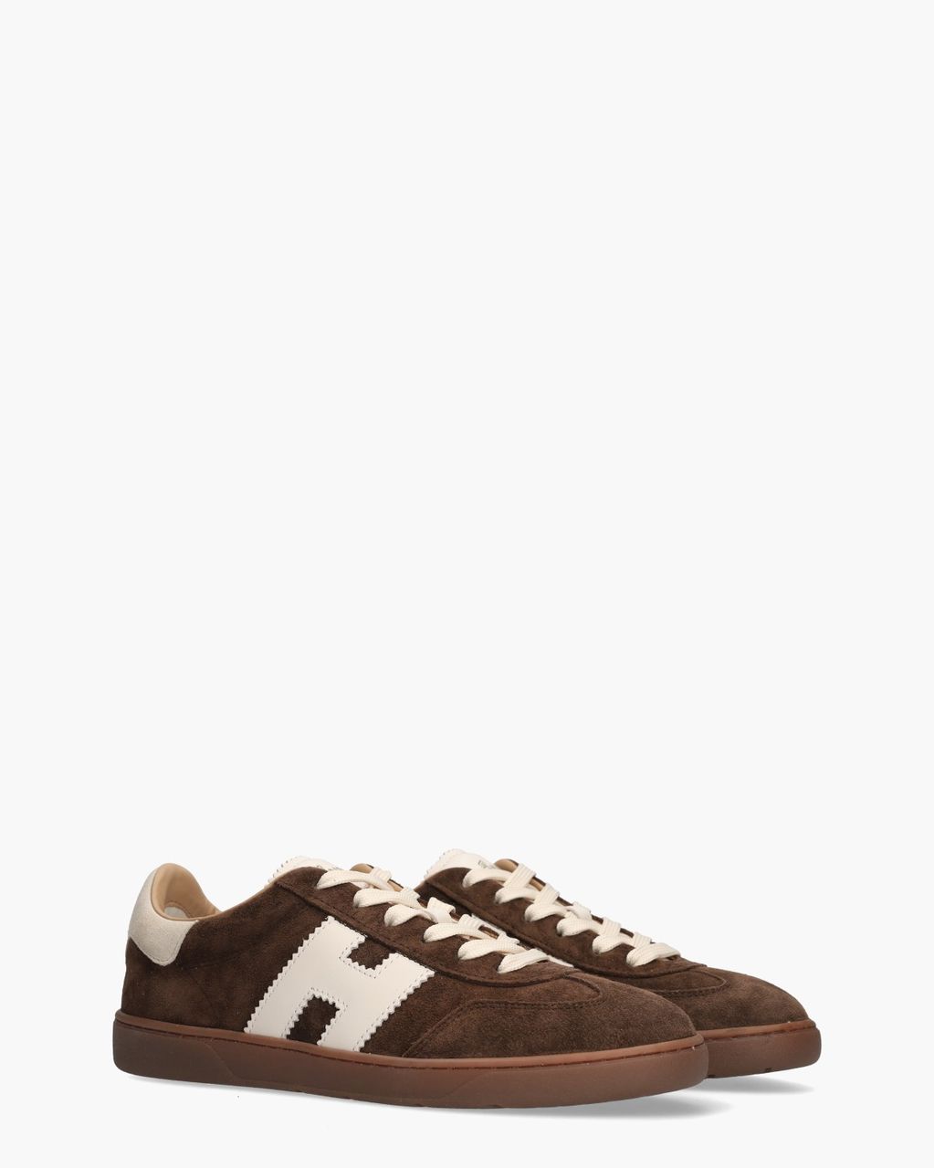 Cool Donkerbruin Damessneakers