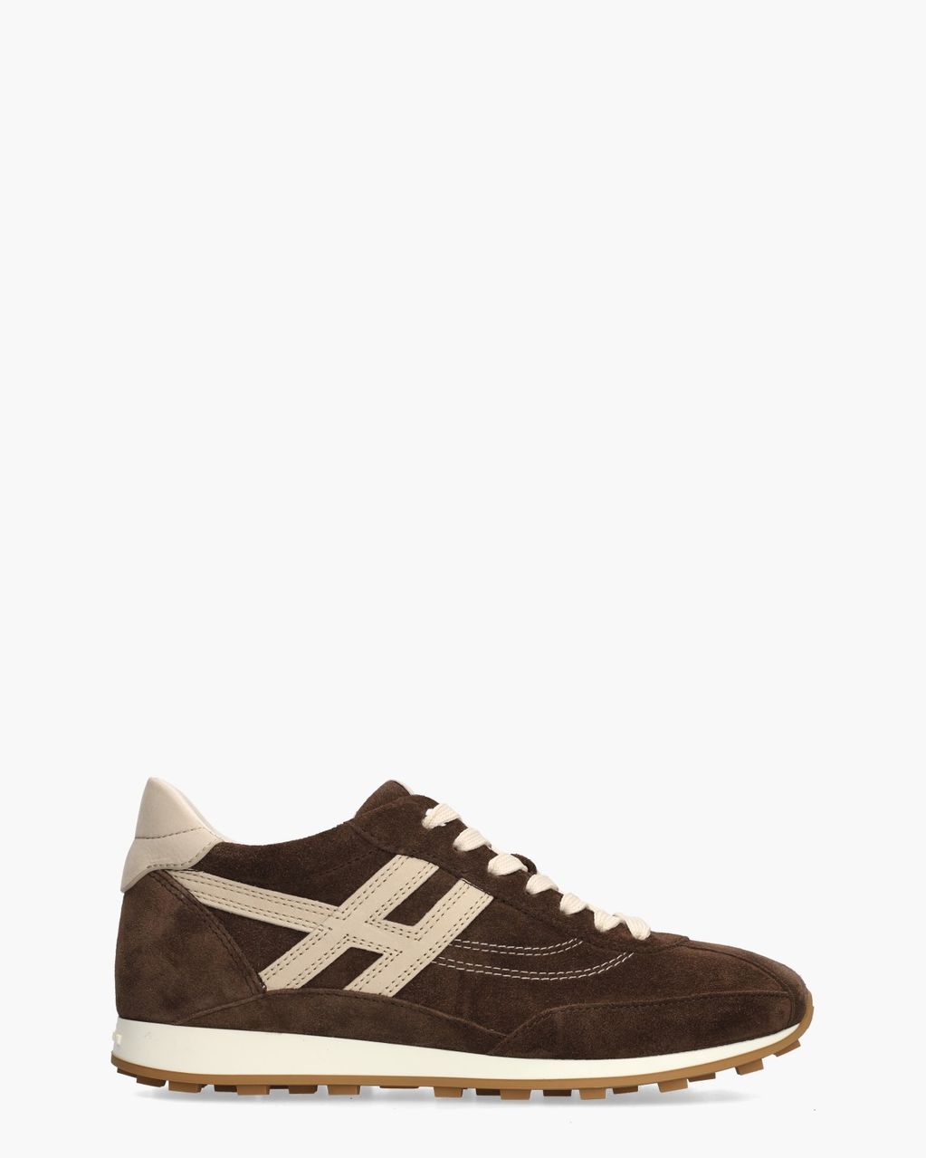 Athletic Donkerbruin Damessneakers