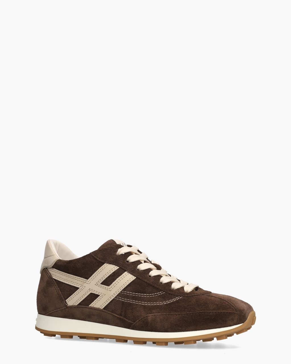 Athletic Donkerbruin Damessneakers