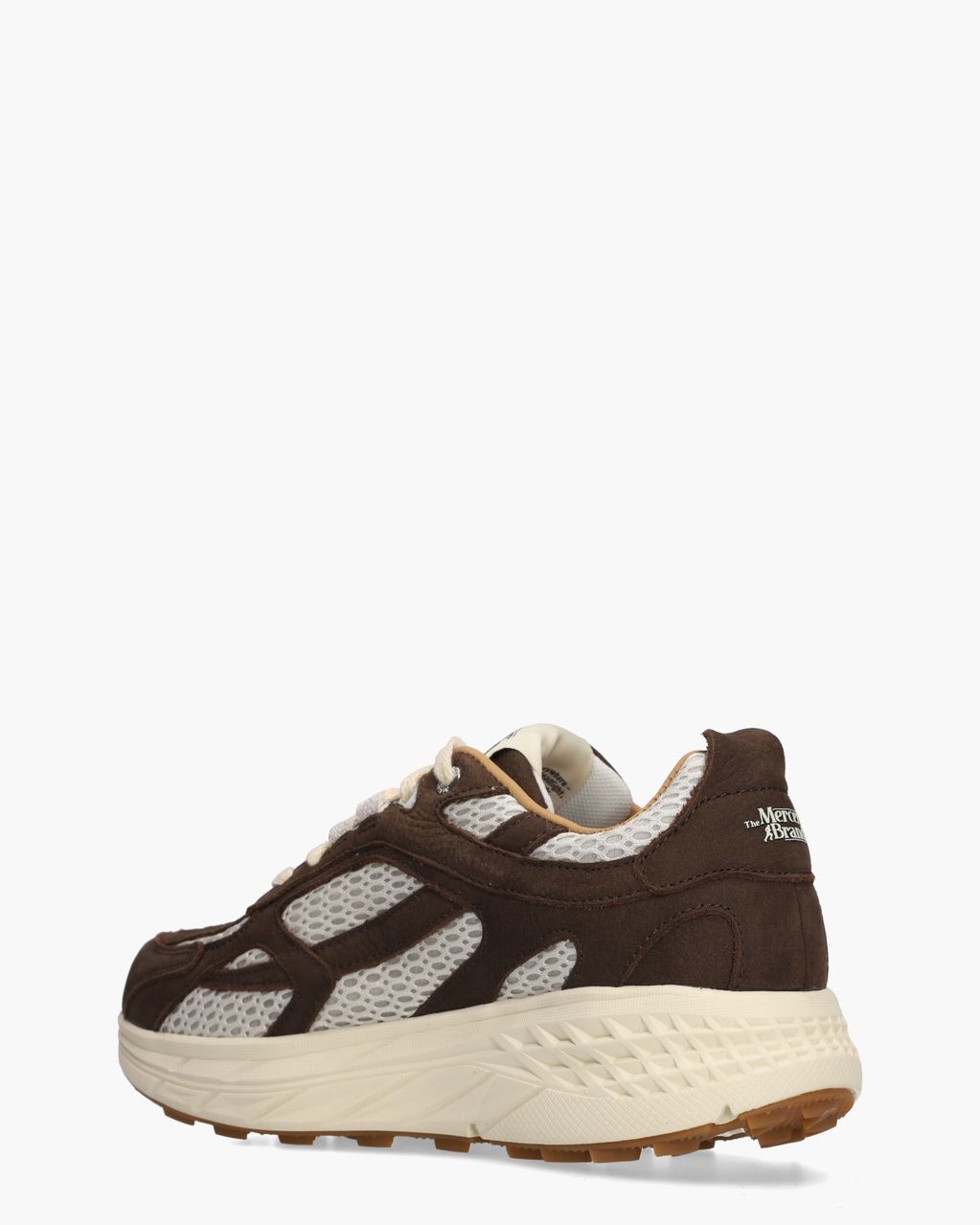 The Re-Run Max Nubuck Donkerbruin Damessneakers