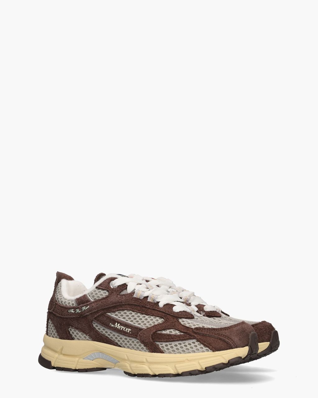 The Re-Run Americana Donkerbruin Damessneakers