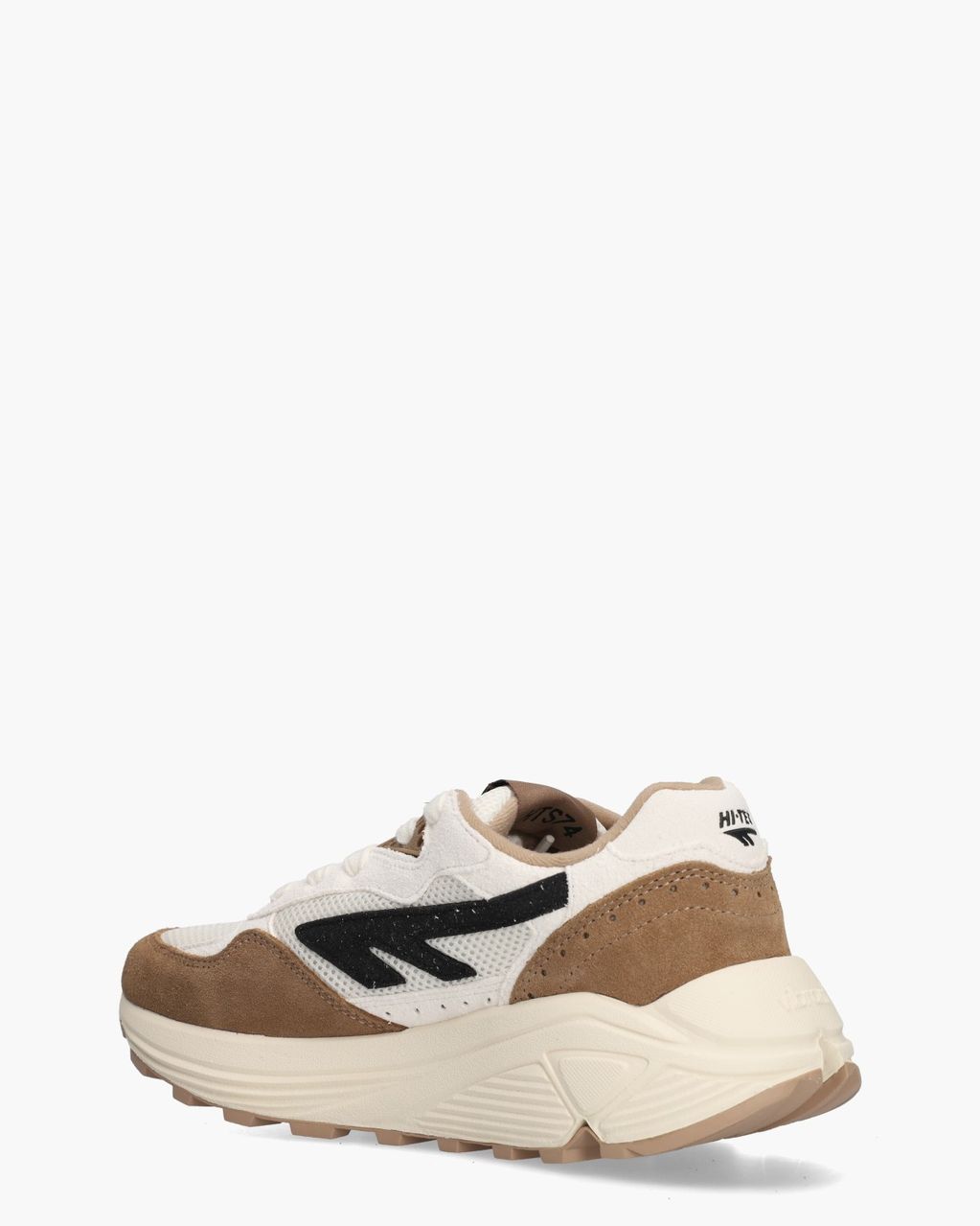 HTS Shadow RGS Wit/Bruin Damessneakers