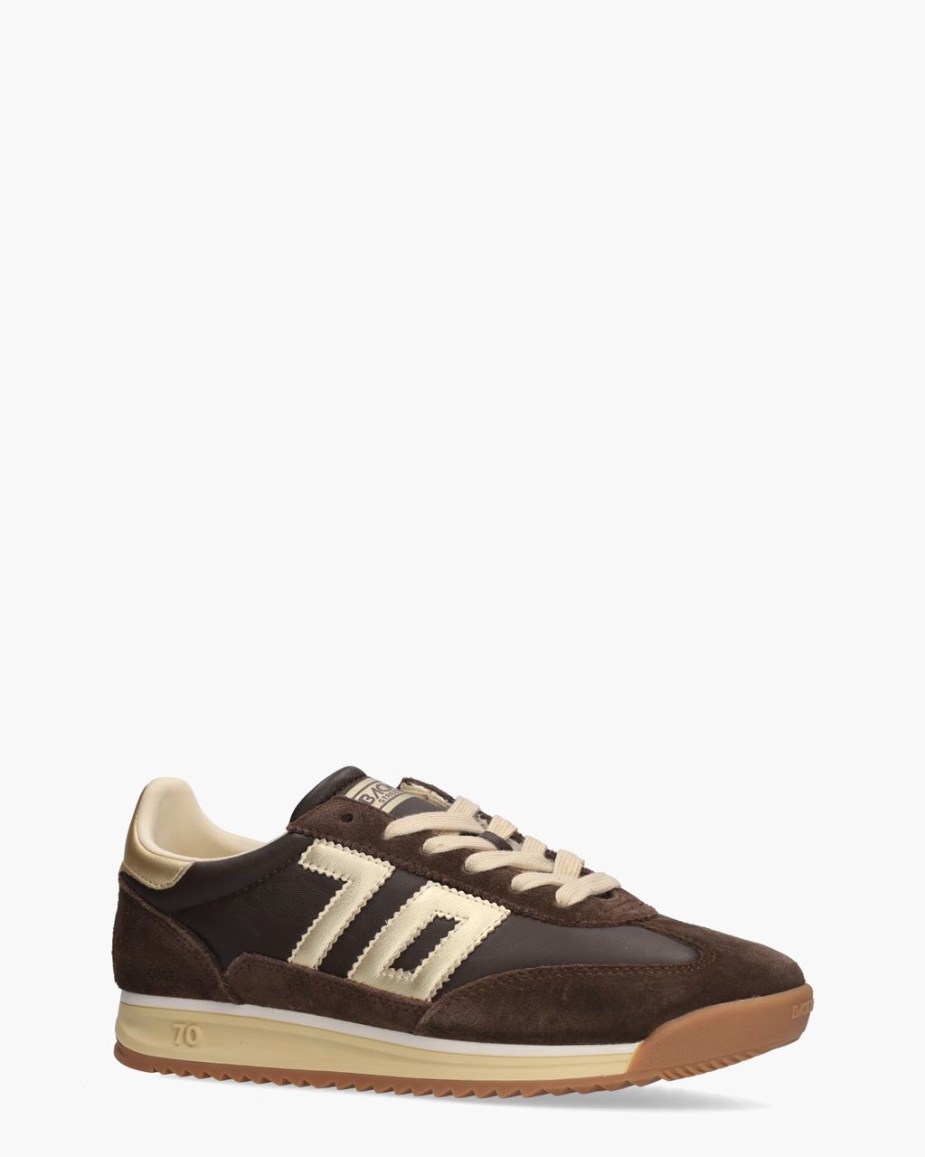 Jogger Sponge Donkerbruin Damessneakers