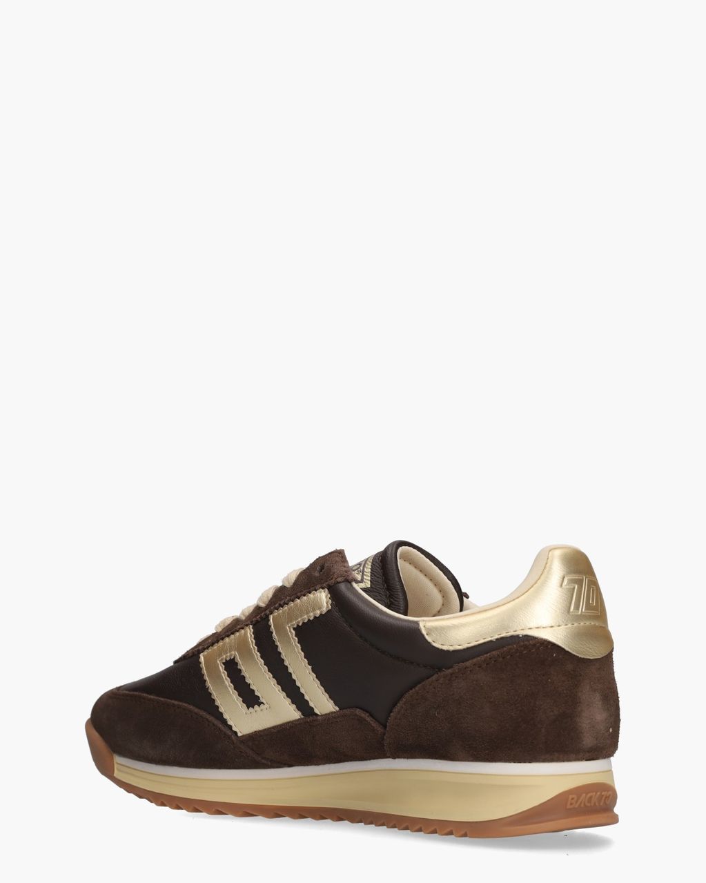 Jogger Sponge Donkerbruin Damessneakers