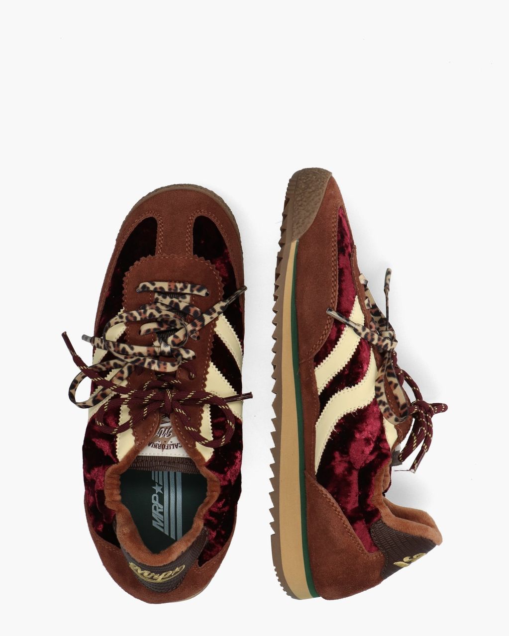 Utah V.10 Bordeauxrood Damessneakers