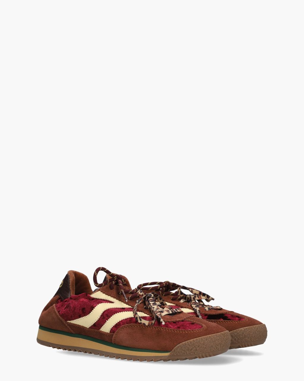 Utah V.10 Bordeauxrood Damessneakers