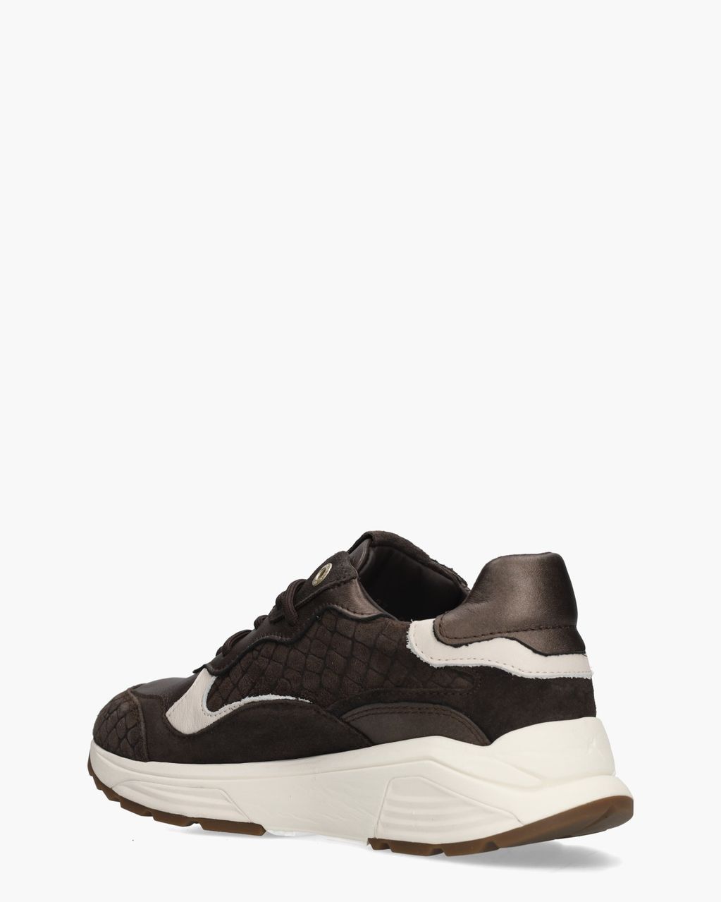 Rainbow Donkerbruin Damessneakers