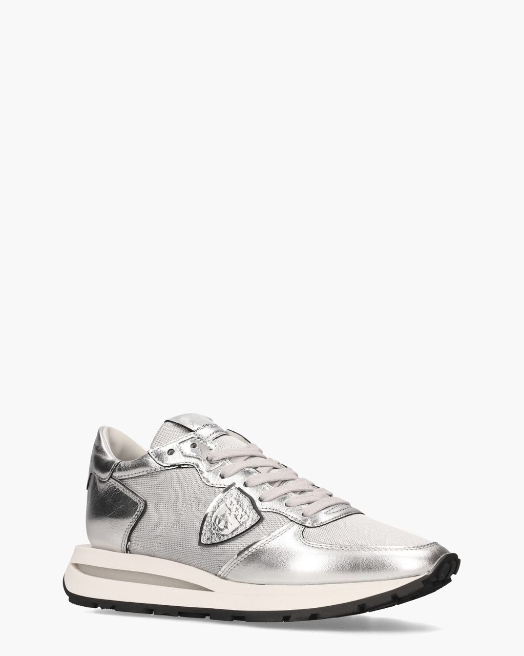 Tropez Haute Zilver Damessneakers