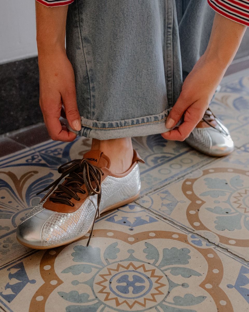 103 Zilver Damessneakers 