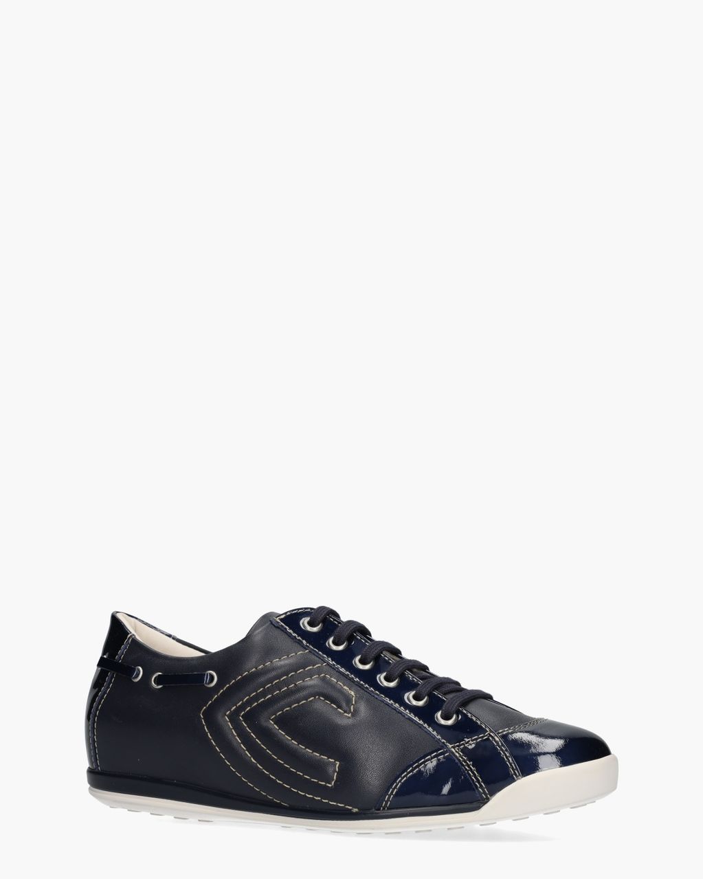 L902024 Donkerblauw Damessneakers