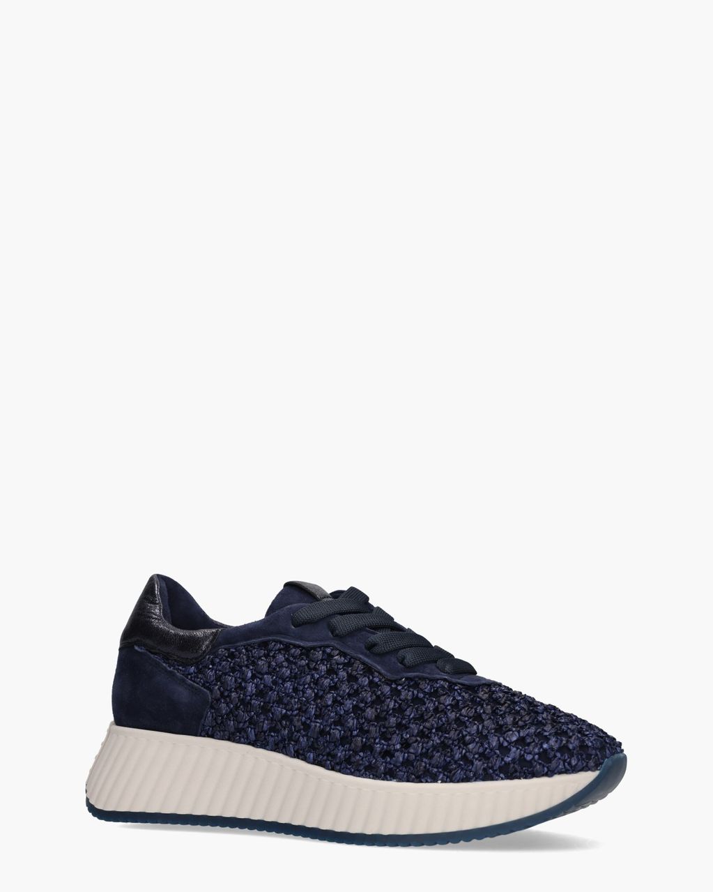 Anna Donkerblauw Damessneakers