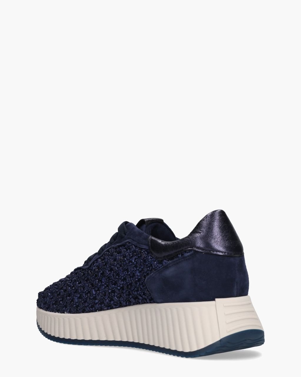 Anna Donkerblauw Damessneakers