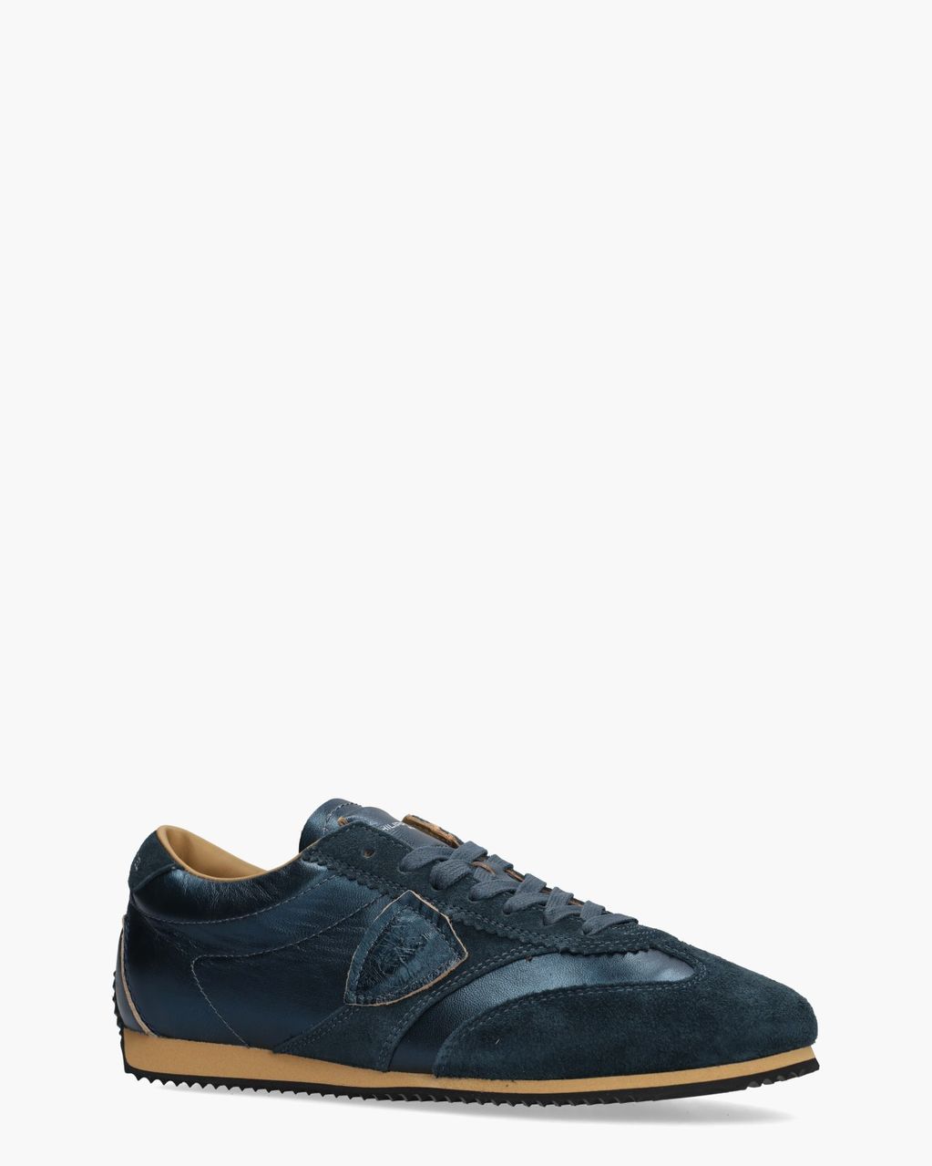 Planche Donkerblauw/Turquoise Damessneakers