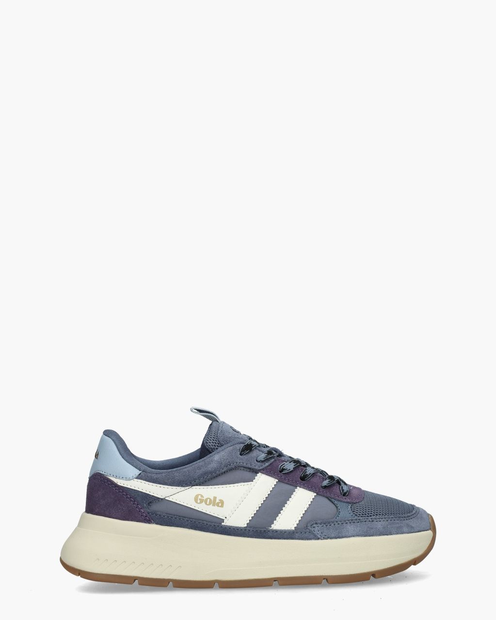 Phoenix Blauw/Paars Damessneakers