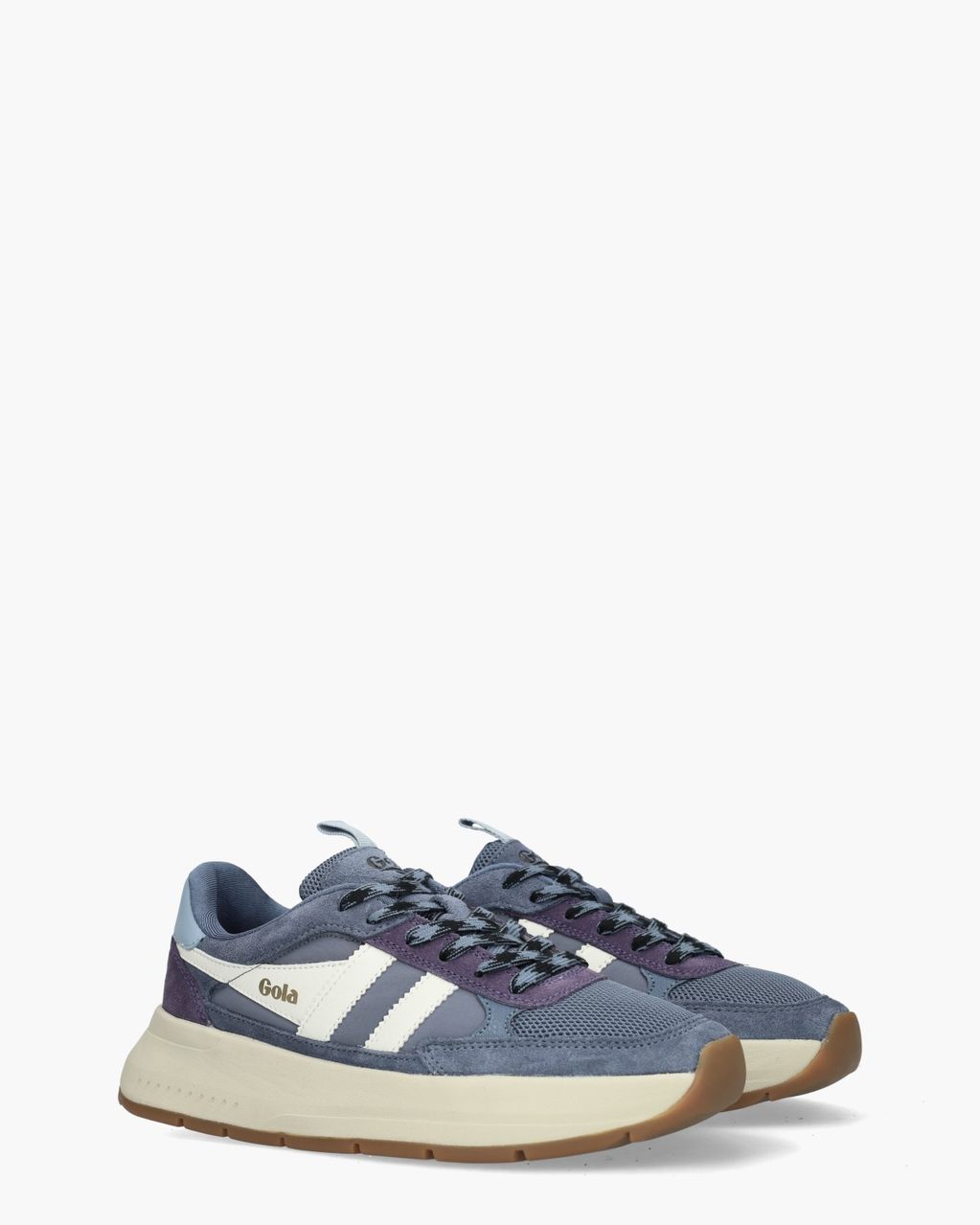 Phoenix Blauw/Paars Damessneakers