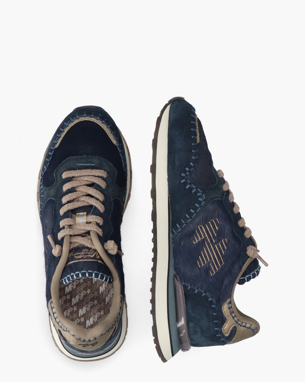  MRP06 Donkerblauw Damessneakers