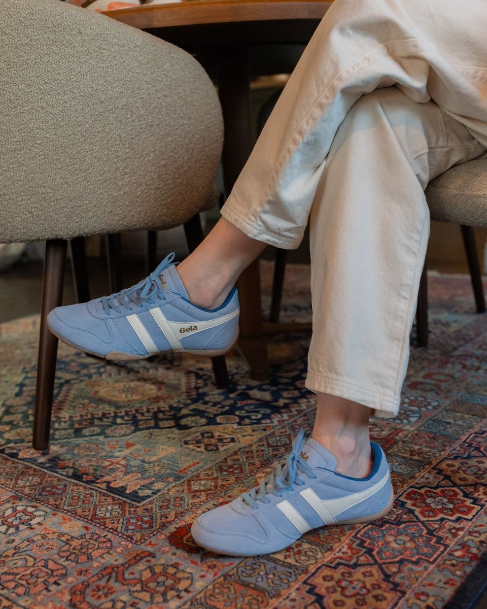 Chase Lichtblauw Damessneakers