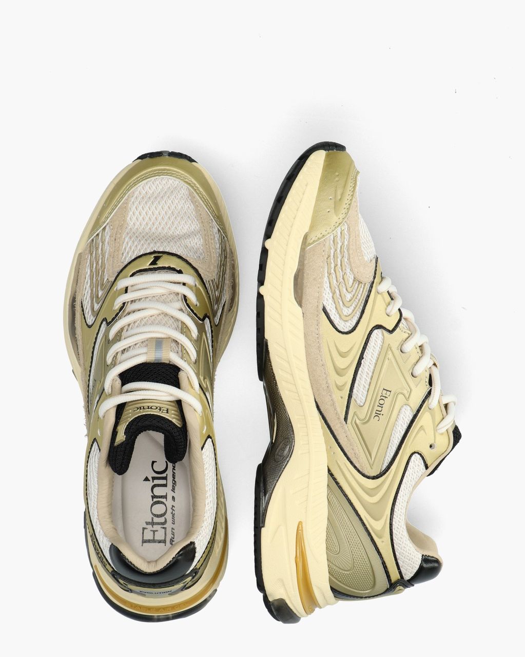 Evolution Metallic Goud/Multi Damessneakers