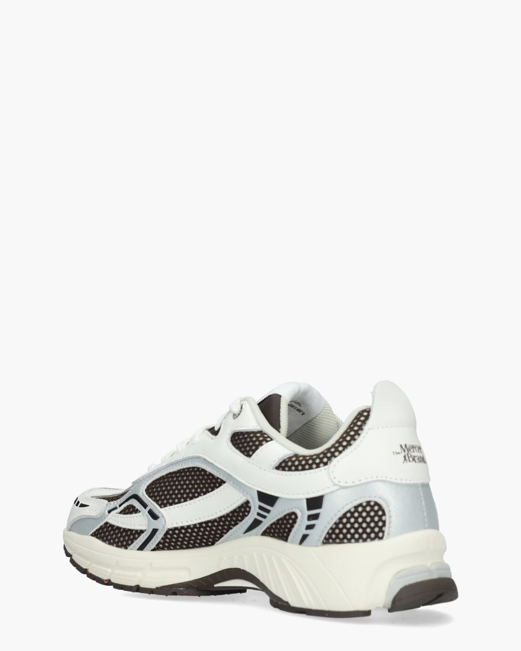 The Re-Run Donkerbruin/Wit Damessneakers