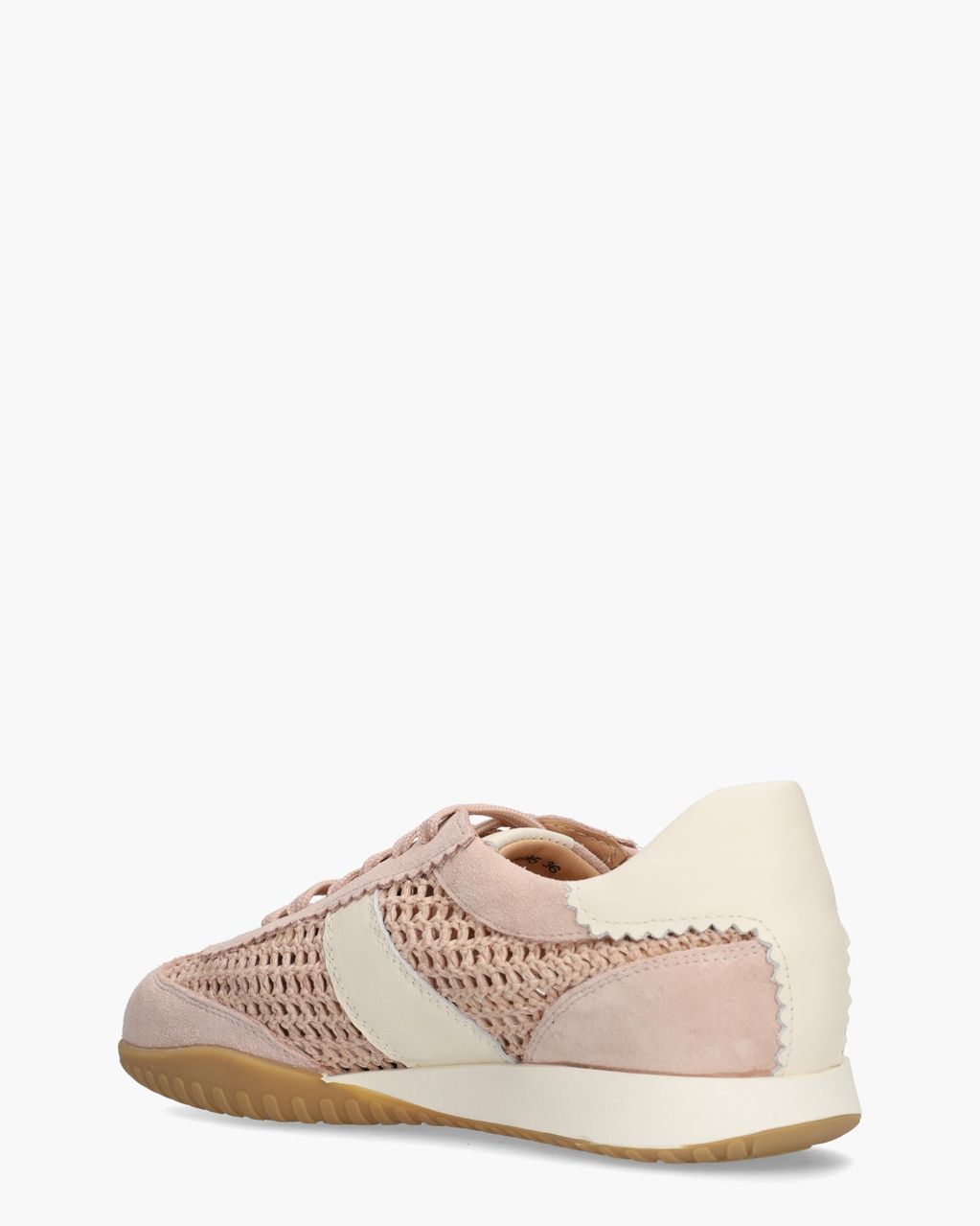 Wiskje-2 Lichtroze Damessneakers